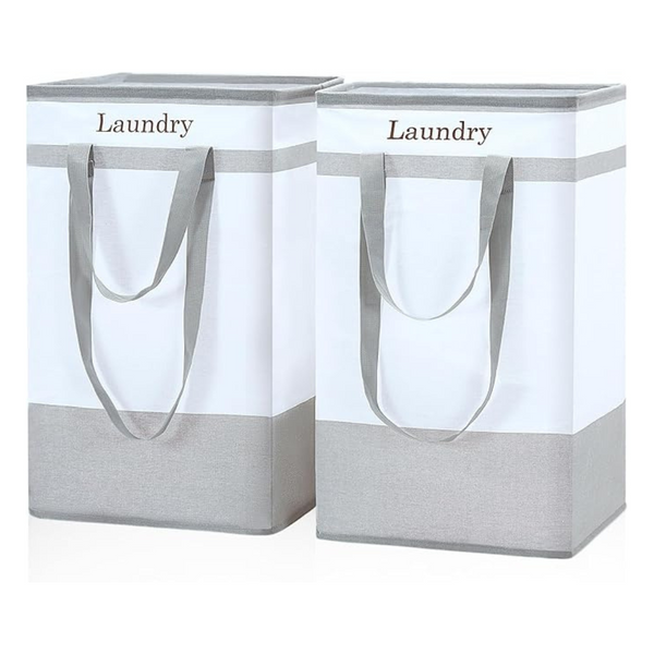 2-Pack FairyHaus 100L Collapsible Laundry Basket