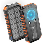 Riapow 27000mAh Portable Solar Power Bank