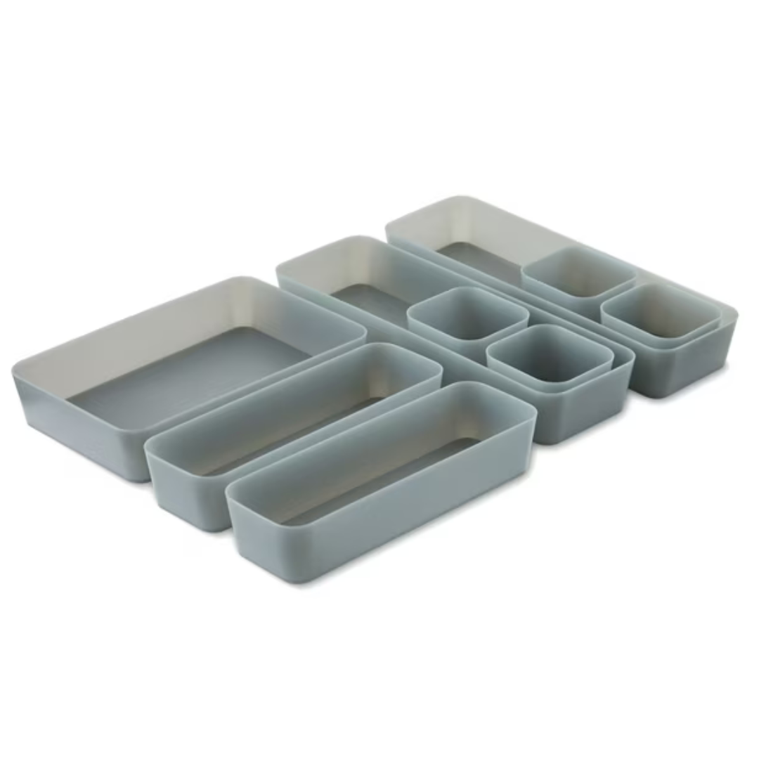 9-Piece Pen+Gear Drawer Organization Set