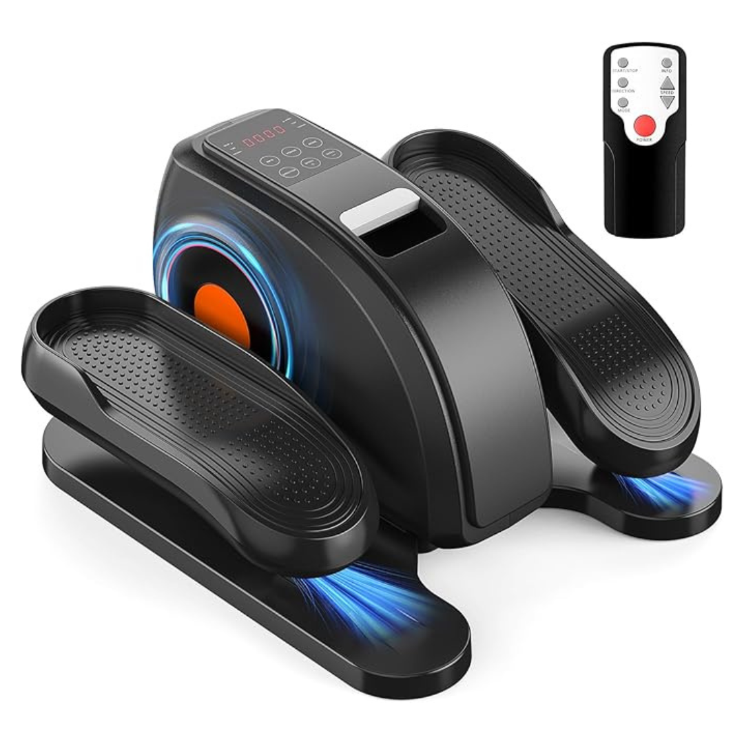 Olixis Under Desk Elliptical Machine With Adjustable Speed And LED Display