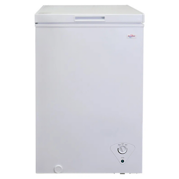 3.5 Cu Ft Compact Manual 3.5 Cu Ft Stay-Open Lid Chest Defrost Deep Freezer