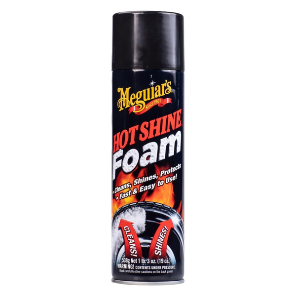 Meguiar's G13919 Hot Shine Tire Foam (19 Oz Aerosol)