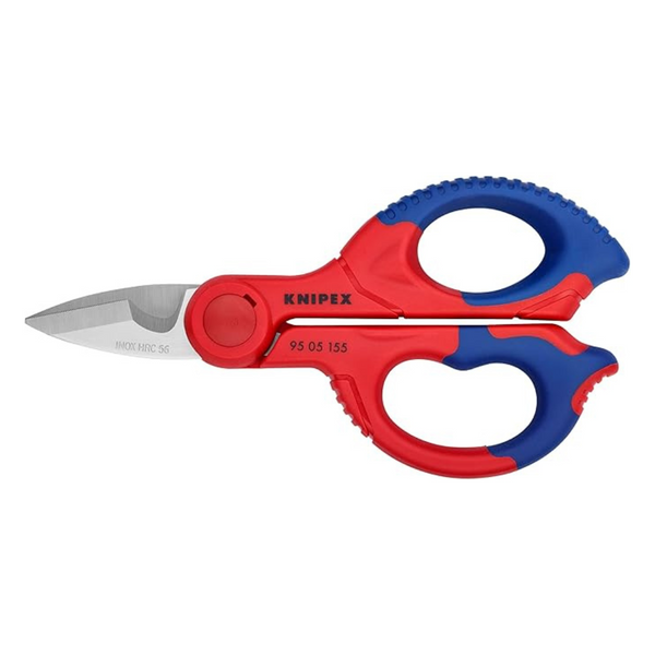 KNIPEX Electrician's Scissor Snips With Comfort Grip And Sheath
