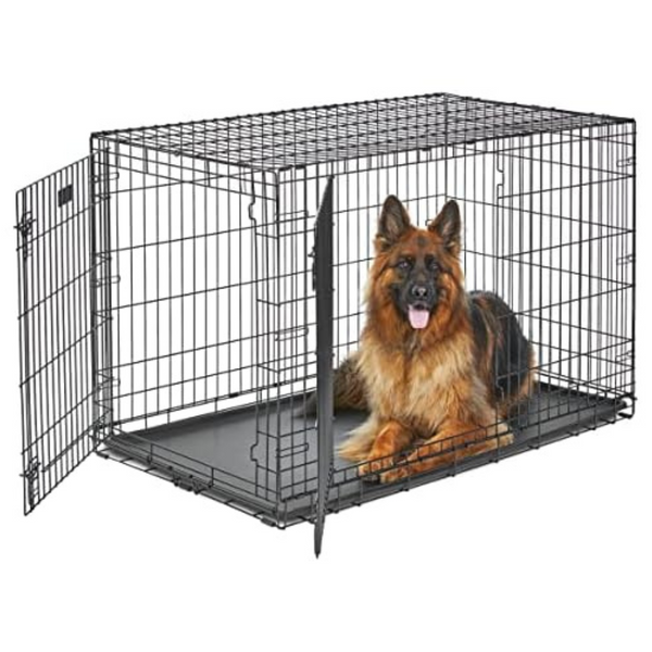 MidWest Homes For Pets Life Stages Double Door Folding Crate