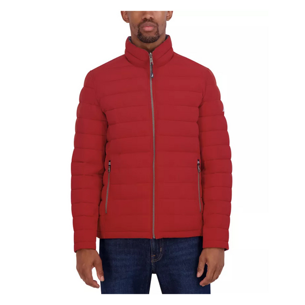 Nautica Men's Puffer Coat Reversible Insulated Winter Jacket (4-Colors)