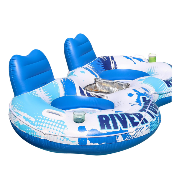Josen Inflatable 2 Person Heavy Duty River Tube Float