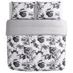 Hallmart Collectibles Painted Script 3 Piece Reversible Comforter Sets