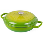 Enamelled 3.7Qt Cast Iron Dutch Oven With Lid