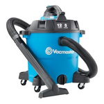 Vacmaster 12-Gallon 5HP Wet/Dry Vacuum With Detachable Blower