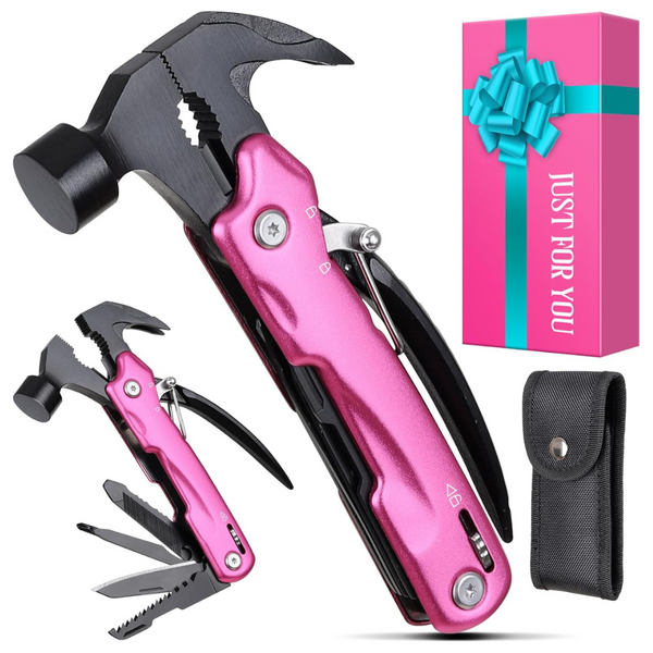 12-in-1 Multi-Tool Hammer Stocking Stuffers Gift For Women