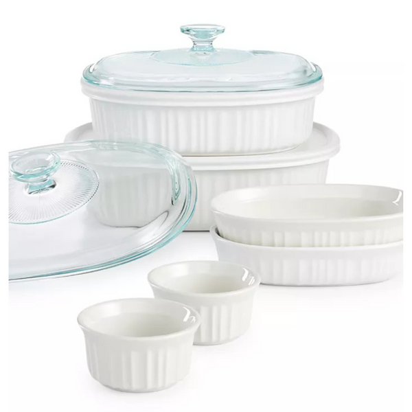 10-Piece Corningware Bakeware Set (3 Colors)