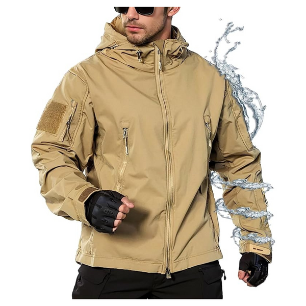 Men's Waterproof Lightweight Rain Hiking Jackets With Hood