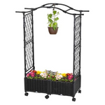 Lalahoni Planter Box With Trellis