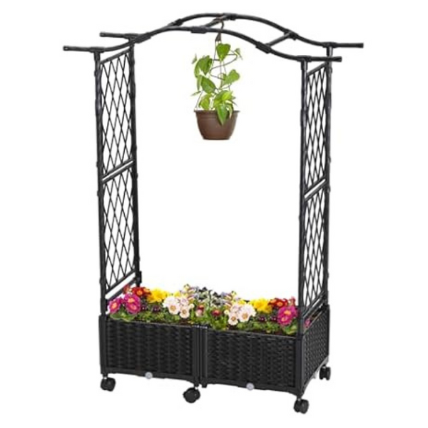Lalahoni Planter Box With Trellis