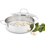 The Cellar Stainless Steel 5-Qt. Covered Everyday Pan