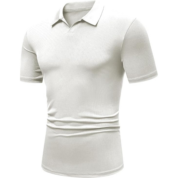 Men's Muscle V Neck Casual Short Sleeve Slim Fit T-Shirt