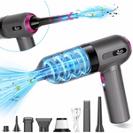 4-in-1 KMM Handheld Car Vacuum Cleaner 16000Pa Air Duster, 120W