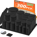 300-Piece Furnimate Felt Furniture Pads for Hardwood Floors