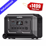OUPES Mega 5 4000W / 5040Wh Solar Generator Power Station [Certified Refurb]