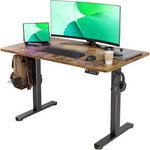 Electric Adjustable Height Stand-Up Desk with Splice Board