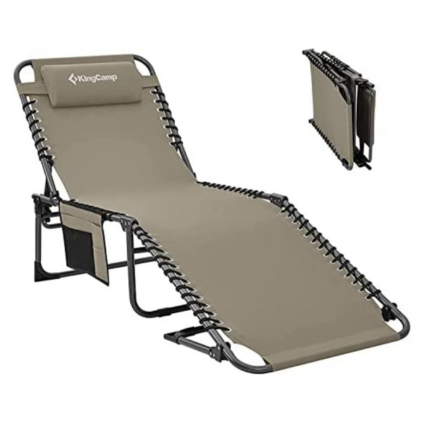 KingCamp Portable Outdoor Foldable Patio Heavy Duty Lightweight Chair