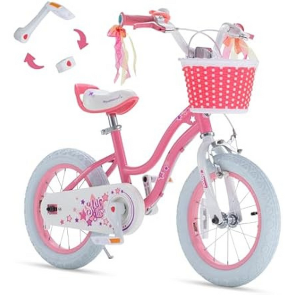 RoyalBaby EZ 14" Stargirl Kids Beginners Bike