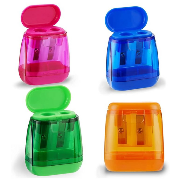 Pack Of 4 Colored Pencil Sharpeners