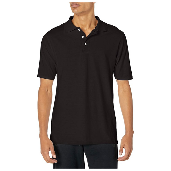 Hanes Men's X-Temp Short Sleeve Jersey Polo Shirt