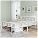 Novilla 14" Queen Bed Frame With Headboard And Footboard