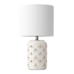 Diamond Cutout Table Lamp With Lit Base