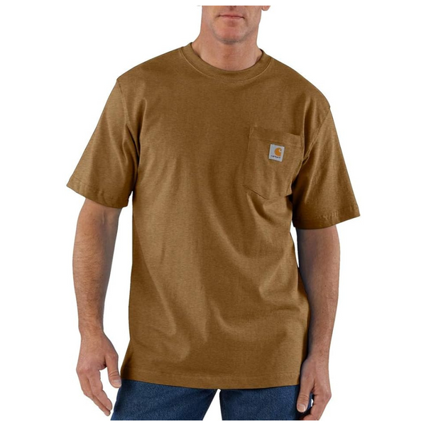 Carhartt Men's Standard Loose Fit Short-Sleeve Pocket T-Shirt