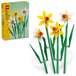 216-Piece LEGO Yellow & White Daffodil Room Decor Building Toy (40747)