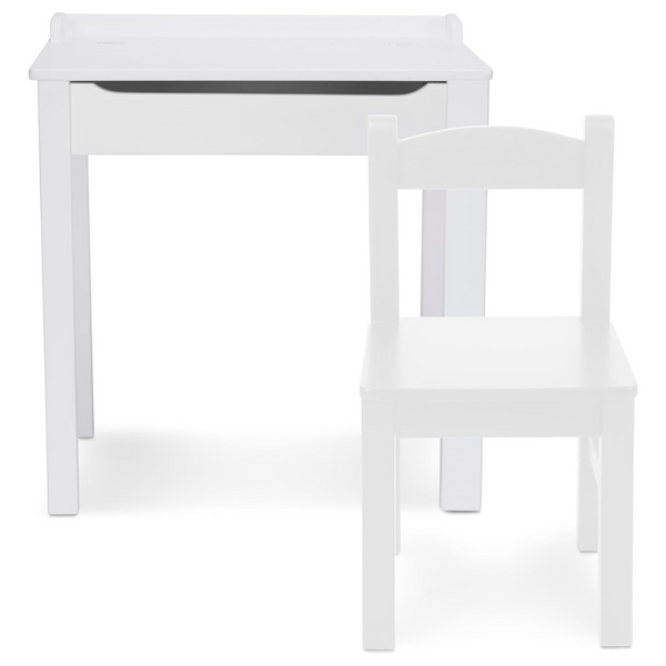 Melissa & Doug Wooden Child’s Lift-Top Desk & Chair