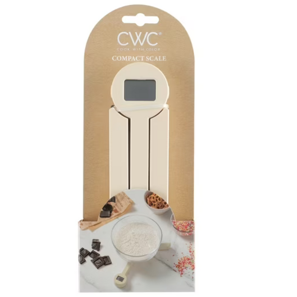 Cook With Color Foldable Digital Kitchen Scale