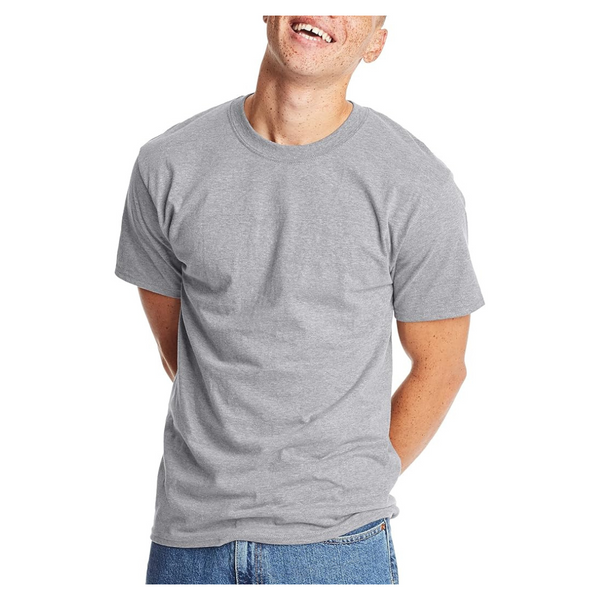 Hanes Men's Beefy-T Heavyweight Cotton Crewneck Tee Shirt