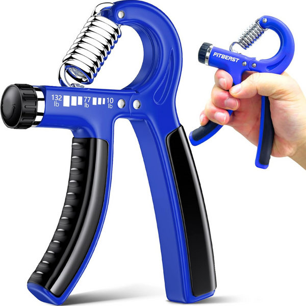 Adjustable 10-132 lbs Resistance Forearm Hand Grip Strengthener