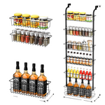 GGIU 6-Tier Over The Door Pantry Organizer Spice Rack
