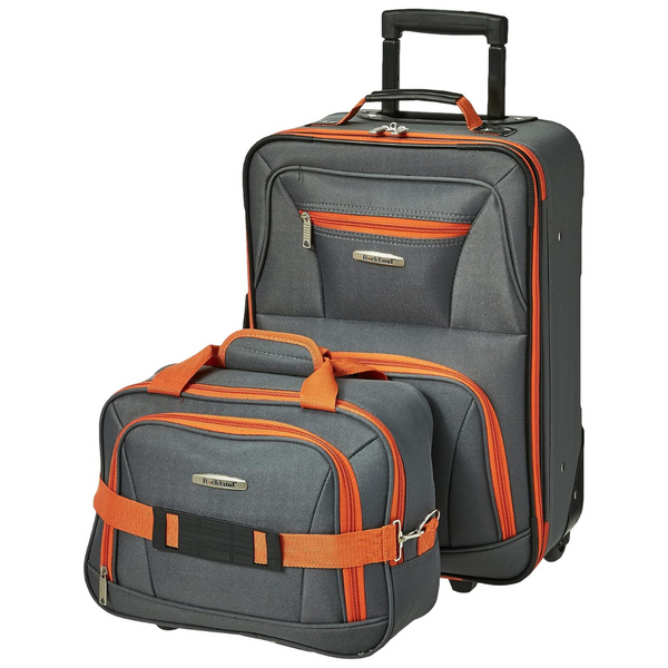 2-Piece Rockland Expandable Softside Luggage Set (One Size)