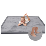 1.3" Thick Memory Foam Tummy Time Mat For Toddlers