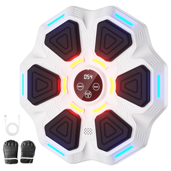 Smart Beat & Music Integration‌ Boxing Machine With Gloves