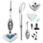 10-in-1 Floor Steamer With Detergent Chamber & Detachable Handle