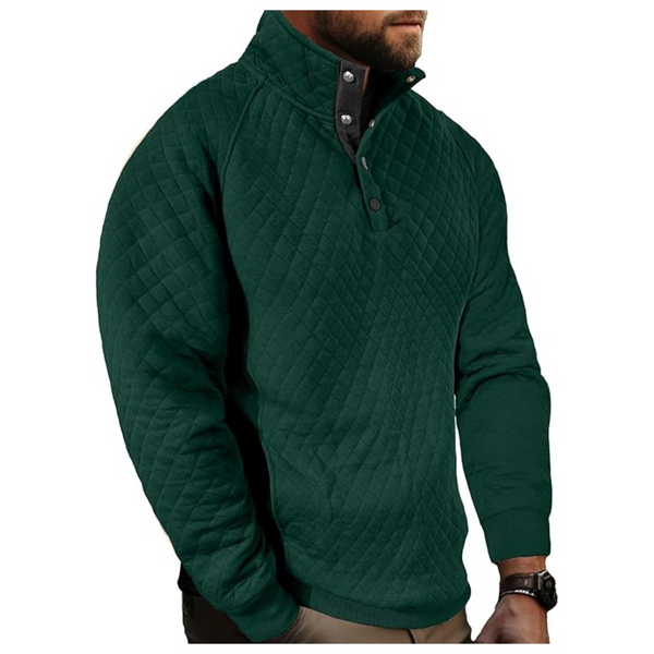 Men's Quilted Sweatshirt