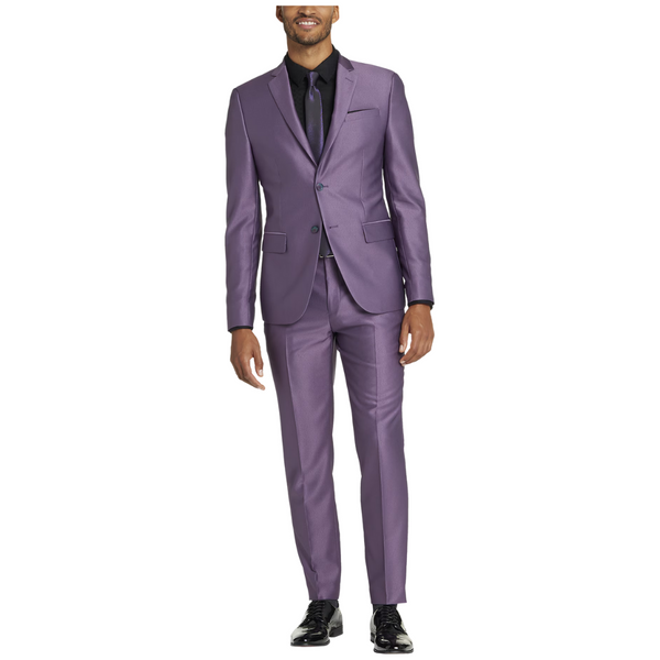 Egara Skinny Fit Shiny Suit Jacket
