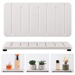 2-Piece Anti-Slip Durable Water Absorbing Stone Tray (7.87" x 3.94")