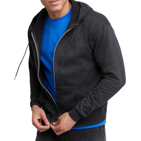 Hanes Men's Ecosmart Fleece Full-zip Hoodie