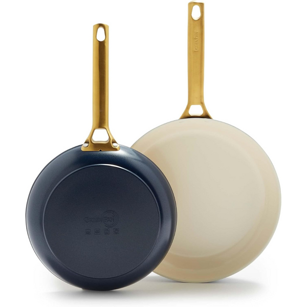 2-Piece GreenPan Nonstick 10" & 12" Frying Pan Skillet Set