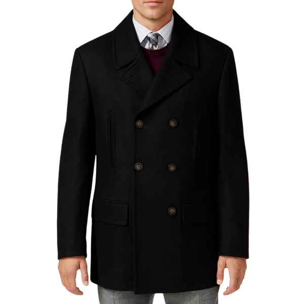 Michael Kors Men's Classic Fit Double-Breasted Peacoats