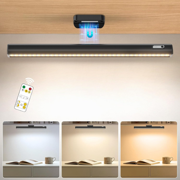 4000mAh 5W Magnetic Under Cabinet Light Bar with Remote Control