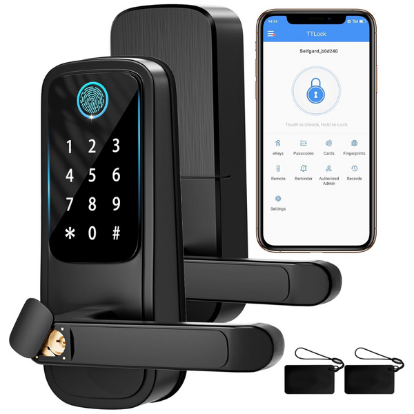 Electronic Keypad Smart Door Lock with Handle