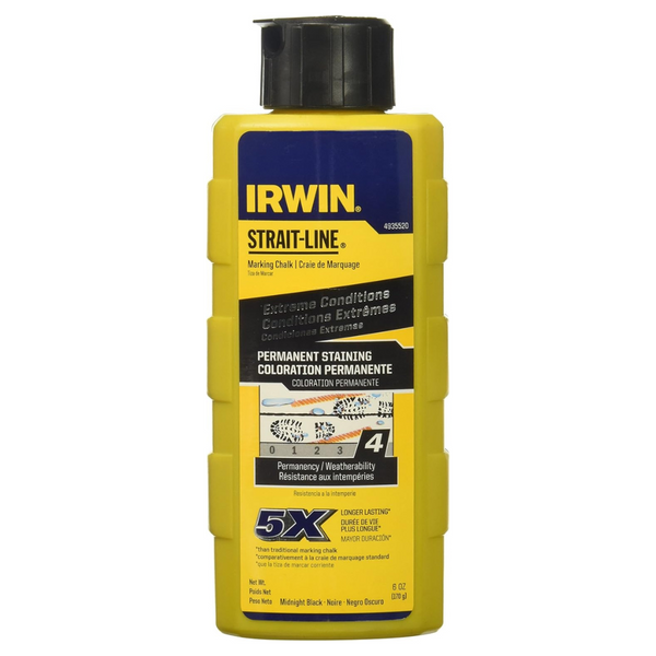 Irwin Tools Strait-line Permanent Staining 6 oz Marking Chalk (4935520)